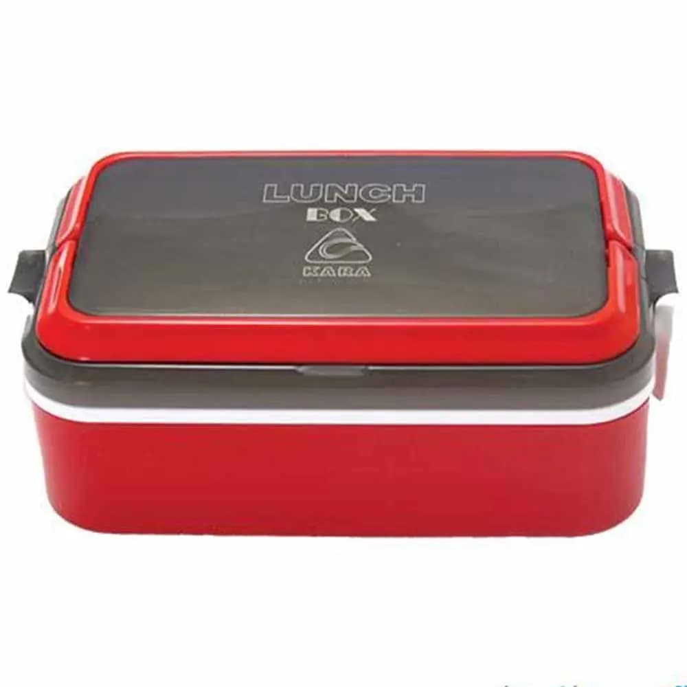 ظرف غذا پلاستیکی یک طبقه مستطیلی کارا مدل LUNCH BOX — تصویر ۹