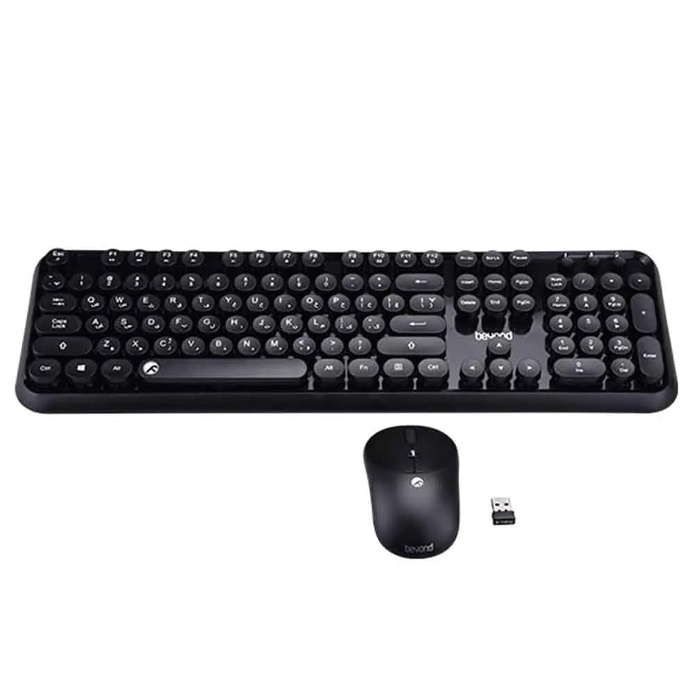 کیبورد و ماوس بی سیم بیاند فراسو مدل Beyond BMK-8101RF — تصویر ۷