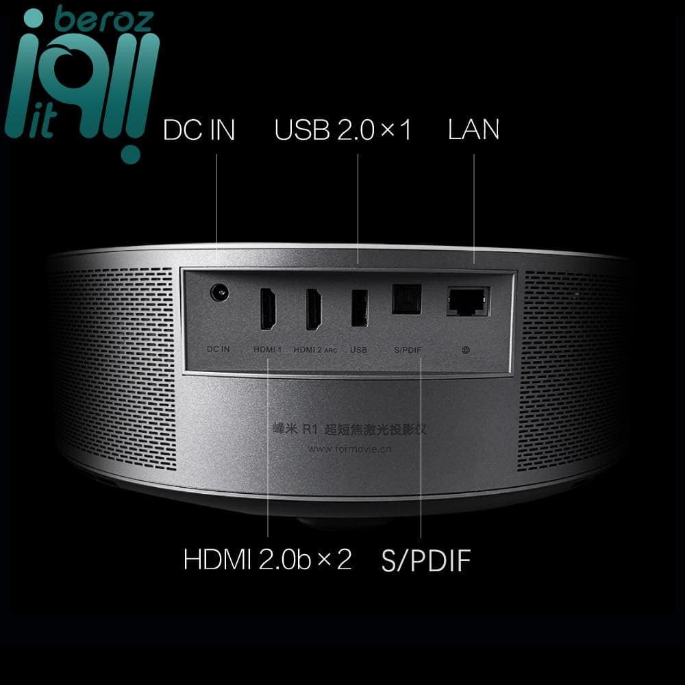 ویدئو پروژکتور شیائومی مدل Fengmi Formovie R1 Smart Projector — تصویر ۱۰