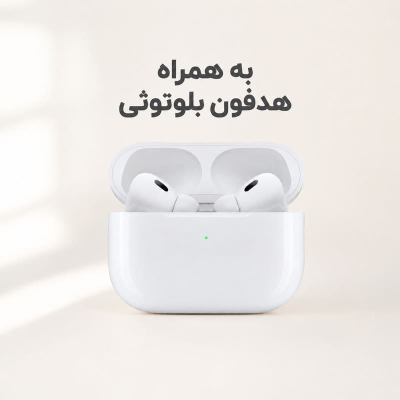 ساعت هوشمند 46 میلی متری مدل پلاس با بند سیلیکونی به همراه هدفون بلوتوثی — تصویر ۶