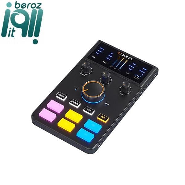 کیت میکروفون و کارت صدا کامیکا مدل ADCaster C1-K1 (گارانتی اصلی کامیکا در ایران) «اورجینال ارسال 1 ساعته» — تصویر ۸