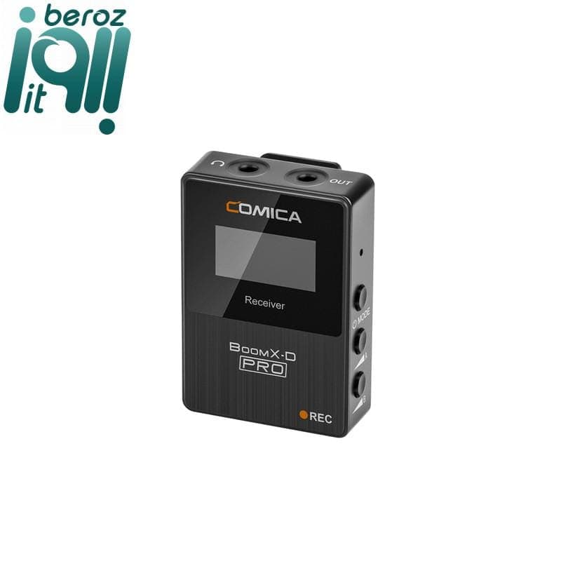 ست میکروفن بی سیم کامیکا مدل BoomX-D Pro D1 (گارانتی اصلی کامیکا در ایران) «اورجینال ارسال 1 ساعته» — تصویر ۹