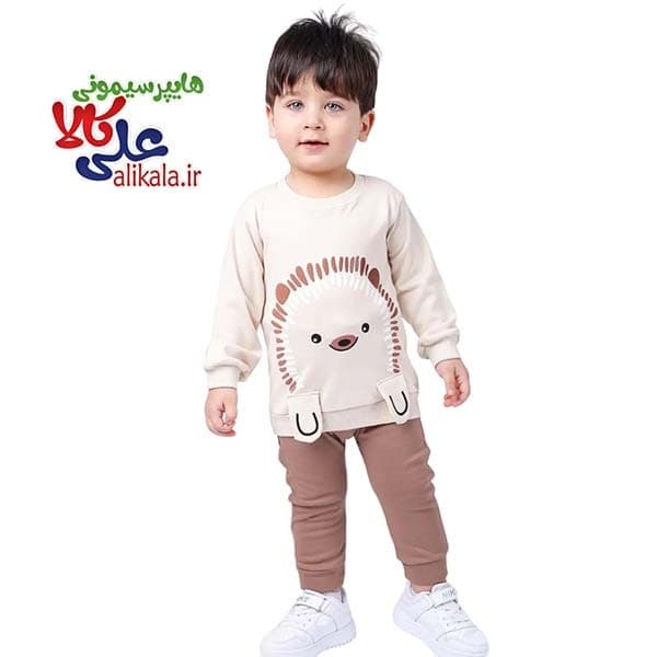 ست بلوز شلوار بامبینو مدل جوجه تیغی کد ۱۳۶