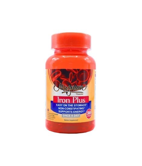 قرص آیرون پلاس مگنوم ویتامینز 30 عددی — تصویر ۶