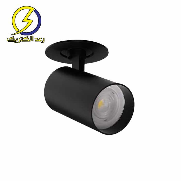 چراغ توکار 20 وات هانی مازی‌ نور بدنه مشکی