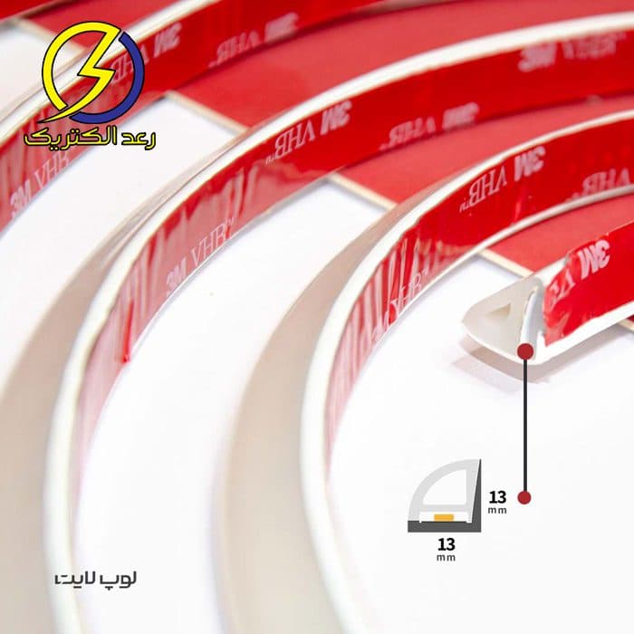 ریسه ی ال ای دی کرنر لاین، رنگ نچرال تراکم 120 لوپ لایت — تصویر ۱۱