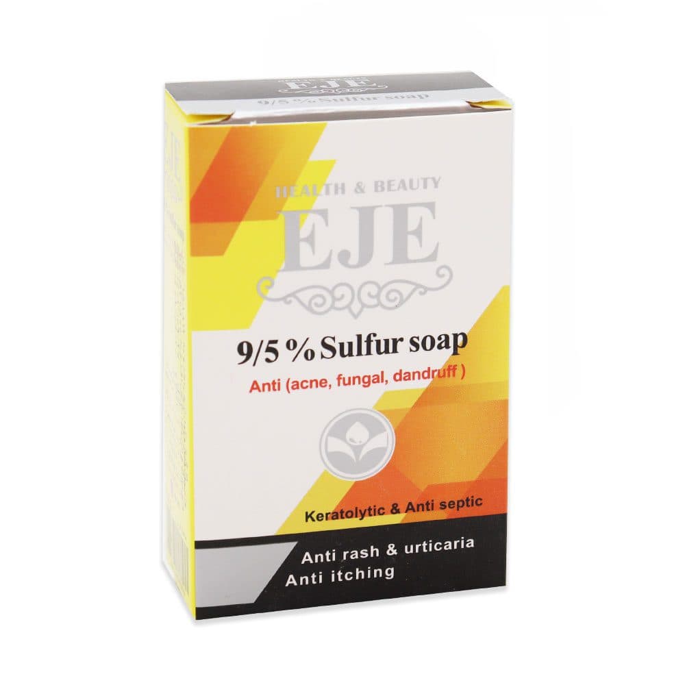 صابون گوگرد 9.5% اژه 100 گرم — تصویر ۳