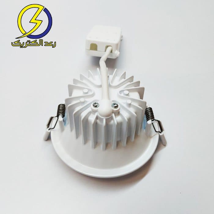 چراغ دانلایت توکار آریانا کامفورت 9 وات دهنه 10 سانتی متری مازی نور — تصویر ۱۲