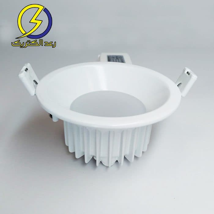چراغ دانلایت توکار آریانا کامفورت 9 وات دهنه 10 سانتی متری مازی نور — تصویر ۱۱