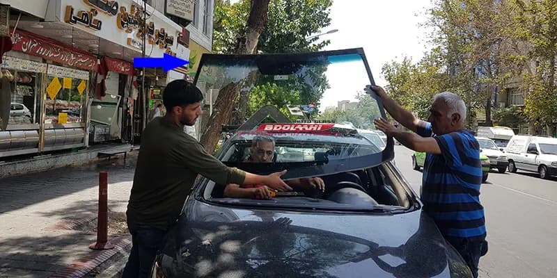 شیشه جلو سراتو سایپا — تصویر ۸