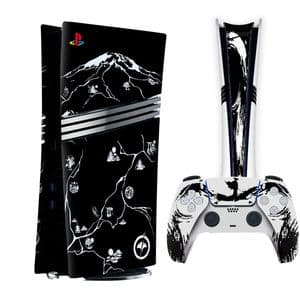 برچسب پلی استیشن ۵ پرو ديجيتال هاماگراف مدل ghost of yotei bundle dark