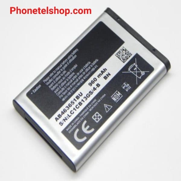 باتری گوشی موبایل سامسونگ اس 3650 AB463651BU 1000mah Galaxy Corby S3650 battery mobile Samsung