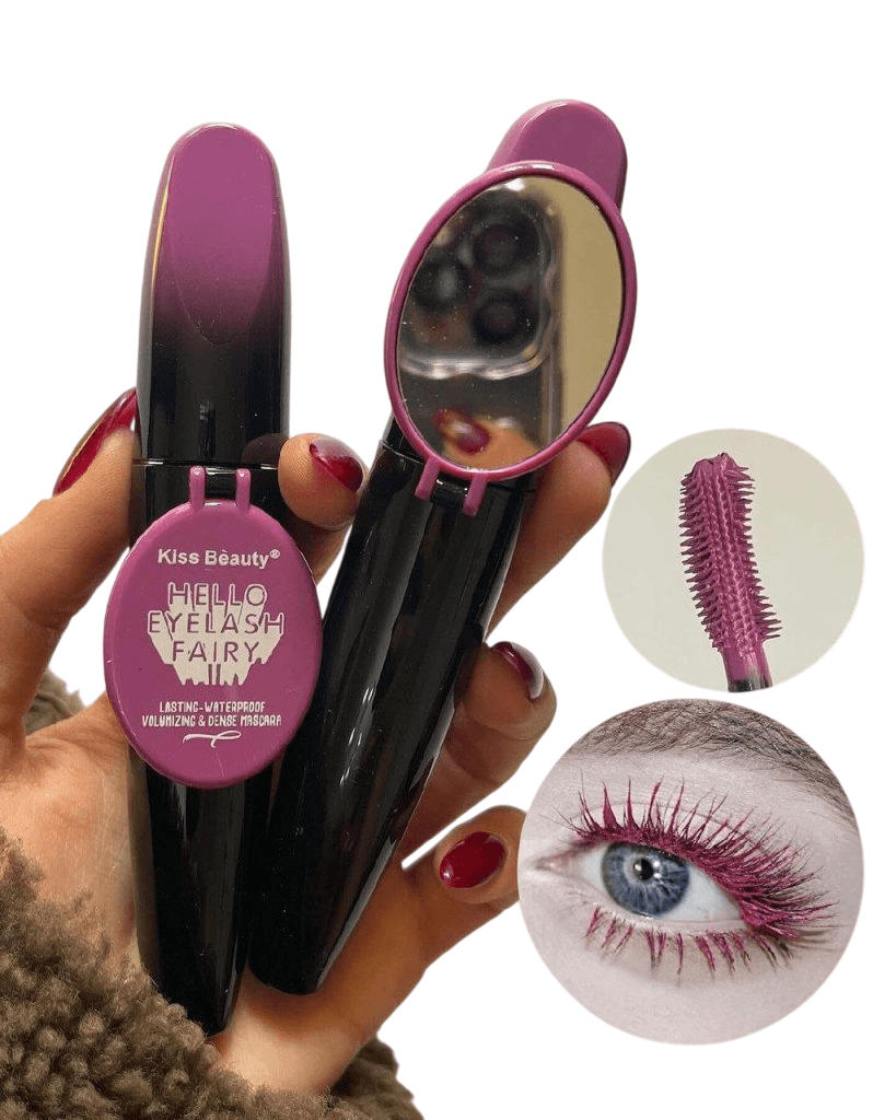 ریمل حجم دهنده و پرپشت کننده رنگی آینه‌دار کیس بیوتی | Kiss Beauty Colored Mascara
