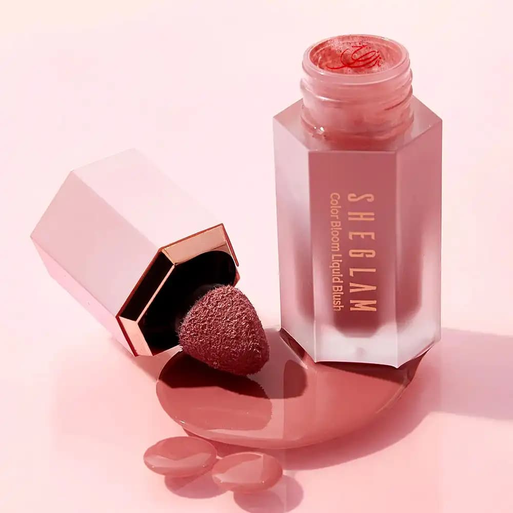 رژگونه مایع شیگلم مات مدل Liquid Blush Matte مدل لاو کیک Love Cake — تصویر ۱۲