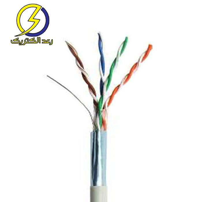 کابل تلفن طوسی چهار زوجی سایز 0.6 همدان