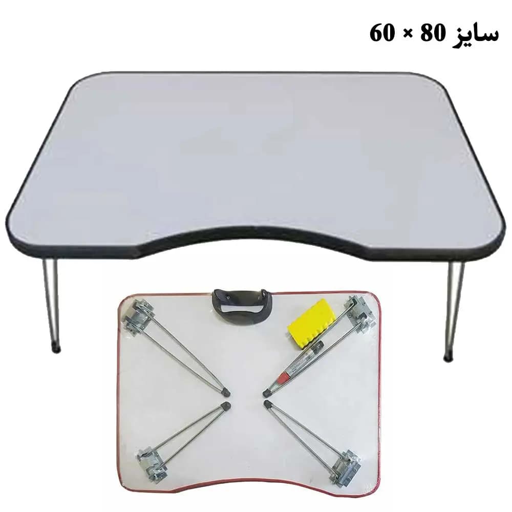 میز تحریر تاشوی وایت بردی سایز 80 × 60 سانتی متر — تصویر ۲