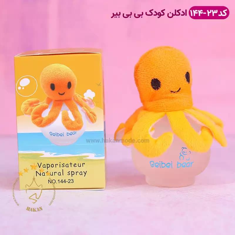 ادکلن کودک اختاپوس نارنجی بیبی بیر مدل 144-23 — تصویر ۲