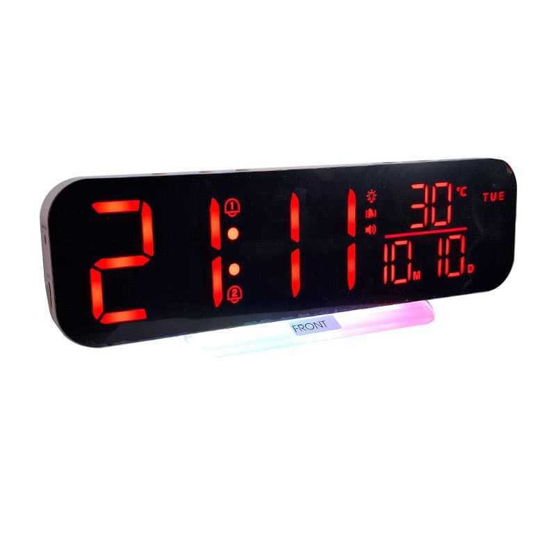 ساعت رومیزی ال ای دی مدل LED CLOCK PT-6796S — تصویر ۱۲