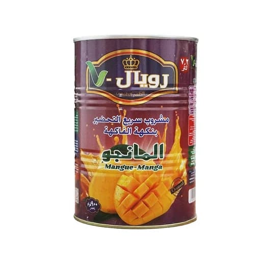 پودر شربت رویال اماراتی حجم 900 گرم طعم انبه