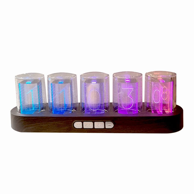 ساعت رومیزی ال ای دی مدل RGB LED CLOCK PT-6790