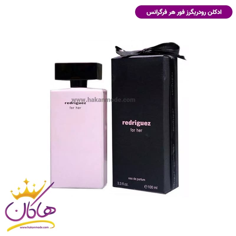 ادکلن ردریگویز فور هر فراگرنس ورد مدل رودریگز فور هر صورتی 100 میل