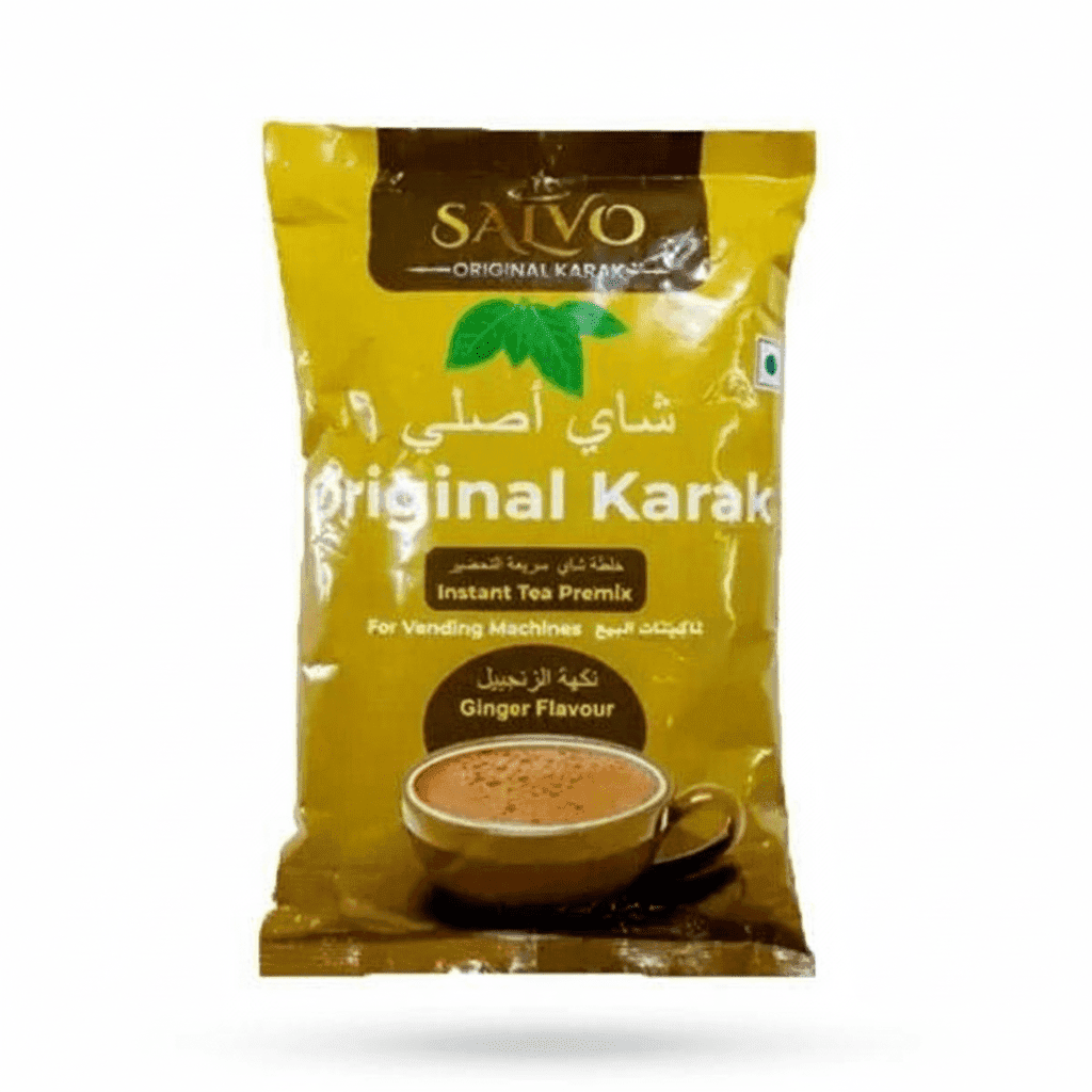 چای کرک سالوو Salvo طعم زنجبیل Ginger flavour یک کیلوگرم (تاریخ نزدیک)