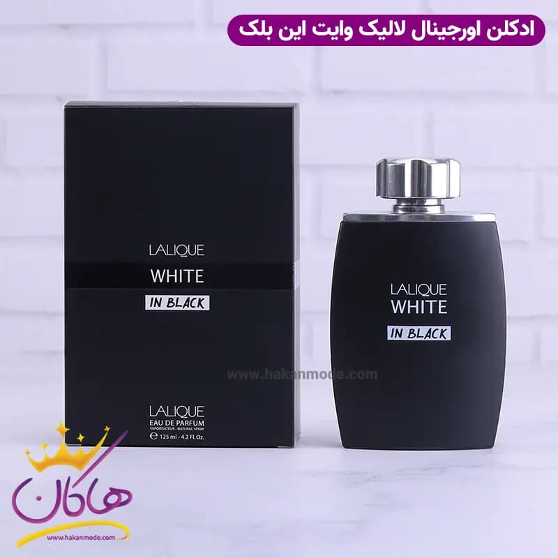 ادکلن لالیک وایت این بلک 125 میل