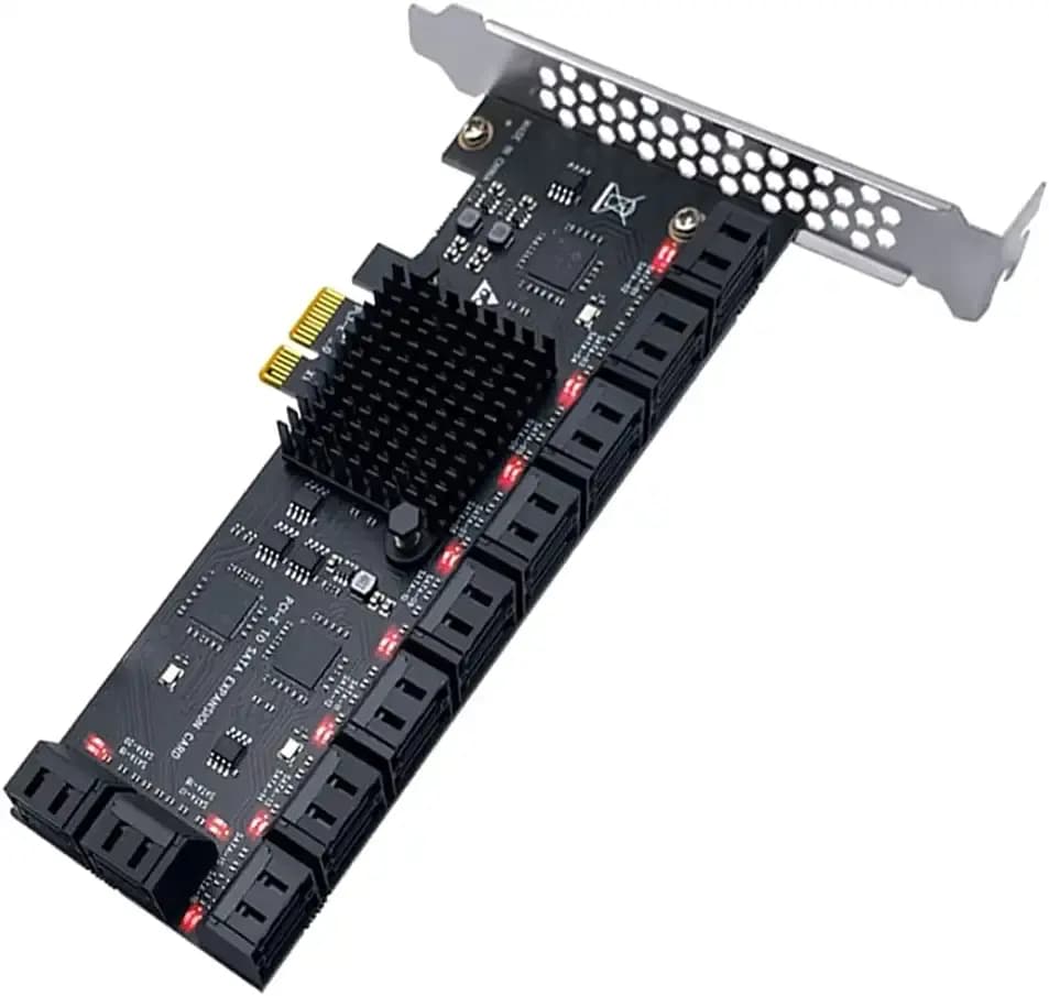 کارت تبدیل 20 ساتا به pci HEROPANGE به همراه کابل ساتا
