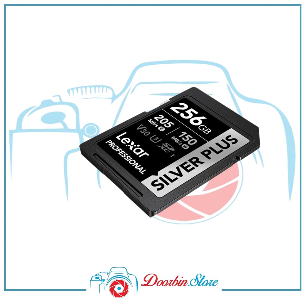 کارت حافظه SDXC لکسار مدل SILVER PLUS کلاس 10 استاندارد ظرفیت 256 گیگابایت سرعت 205MBps — تصویر ۹