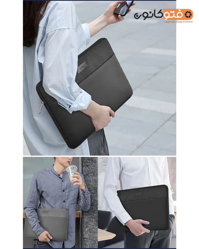 کاور لپ تاپ WIWU MINIMALIST LAPTOP SLEEVE — تصویر ۱۲