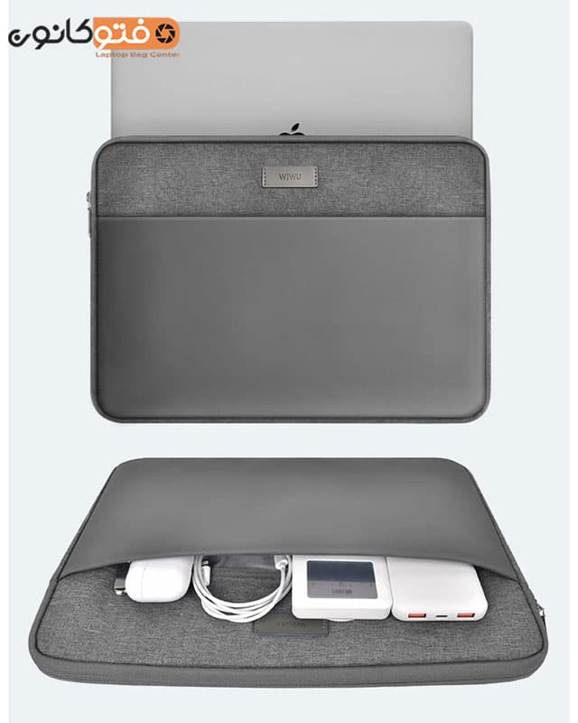 کاور لپ تاپ WIWU MINIMALIST LAPTOP SLEEVE — تصویر ۷