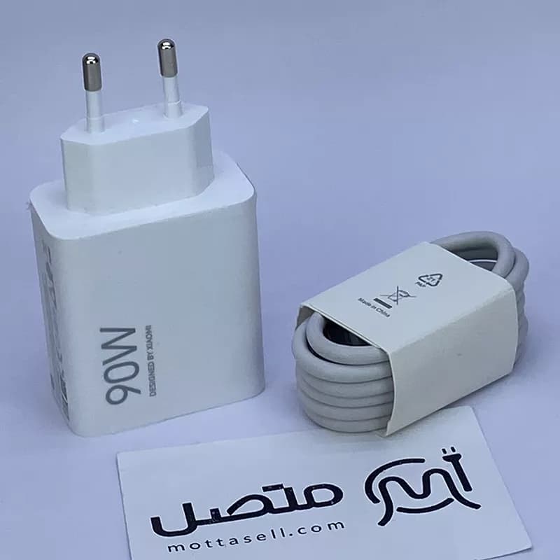 شارژر اصلی سرکارتنی 90 وات توربو شارژ MDY-15-EK شیائومی به همراه کابل 6A اصلی