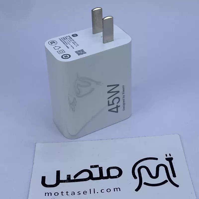 کله شارژ اصلی سرکارتنی 45 وات MDY-17-EE شیائومی