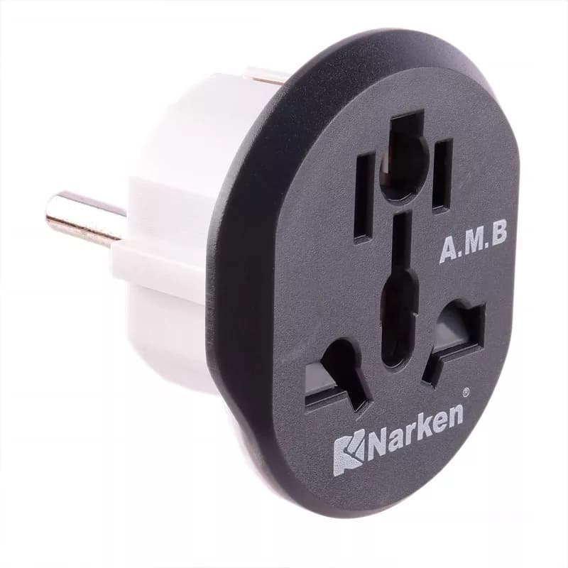 تبدیل برق 3 به 2 نارکن NK605K2 16A — تصویر ۸
