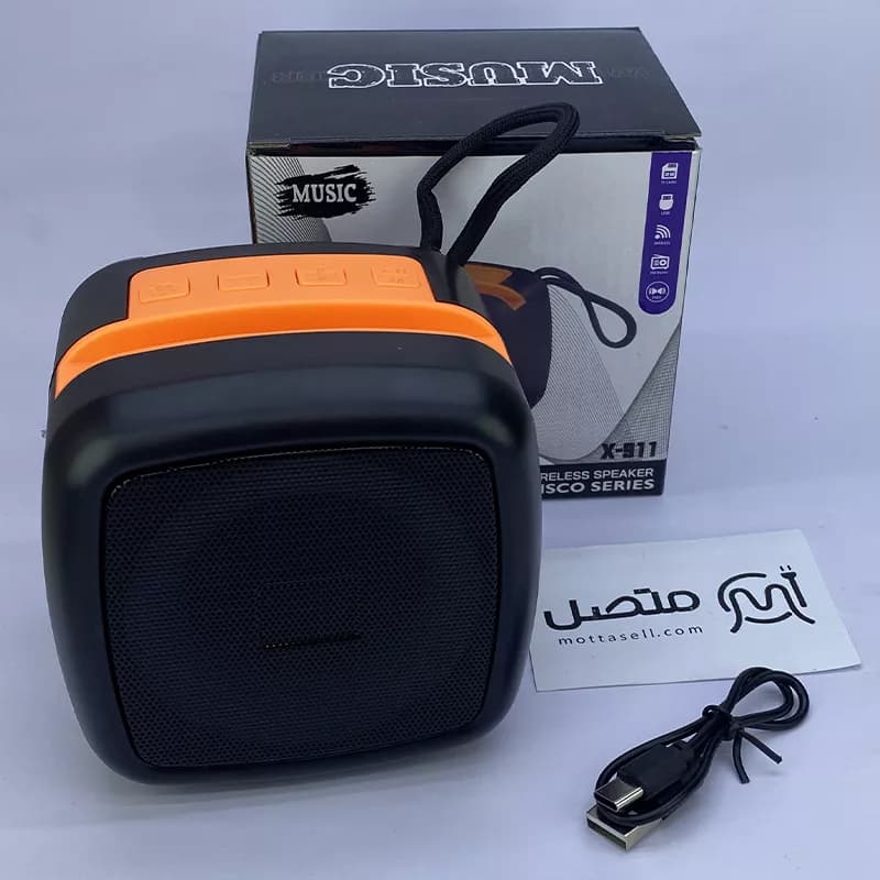 اسپیکر بلوتوثی پرتابل مدل X-911 — تصویر ۳