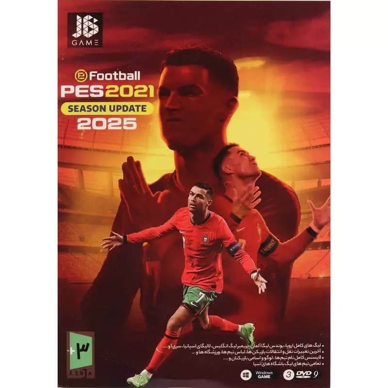 بازی eFootball PES 2021 Season Update 2026 3DVD9 JB.TEAM مناسب برای PC — تصویر ۴