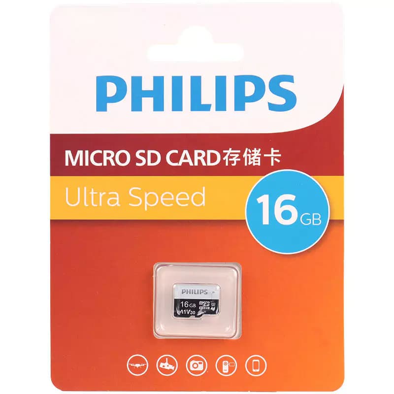 مموری میکرو 16 گیگ فیلیپس Philips Ultra Speed U3 A1 V30