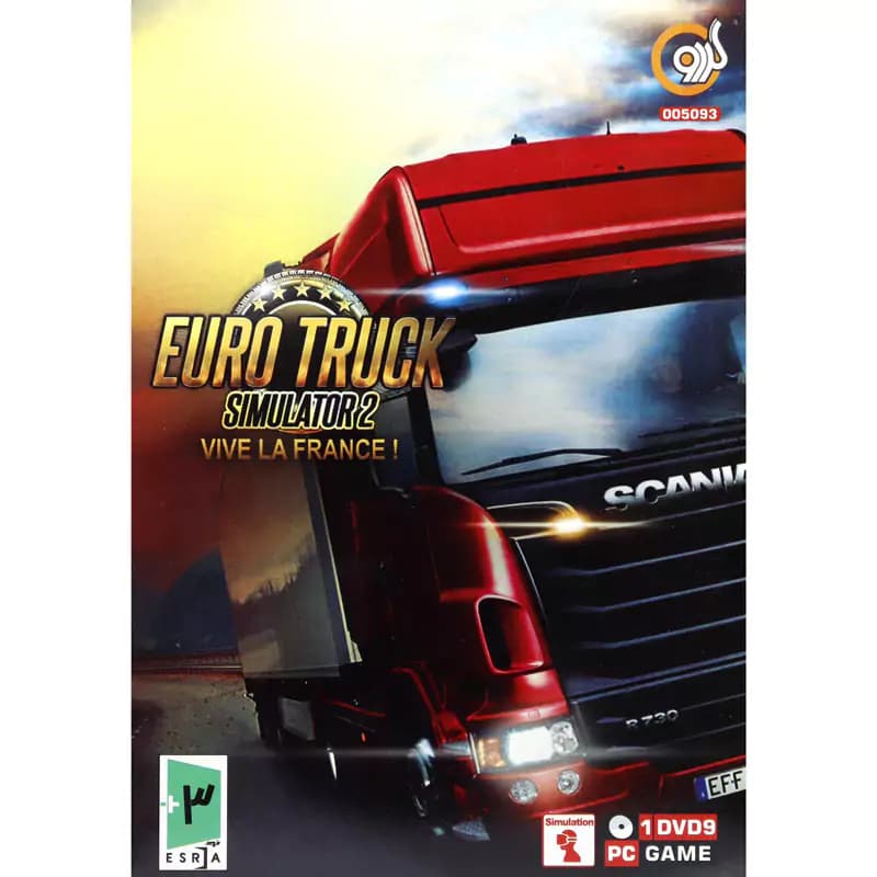 بازی Euro Truck Simulator 2 Vive La France PC 1DVD9 گردو