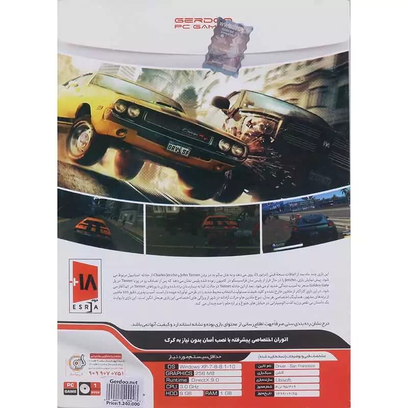 بازی Driver San Francisco 1DVD9 گردو مناسب برای PC — تصویر ۸