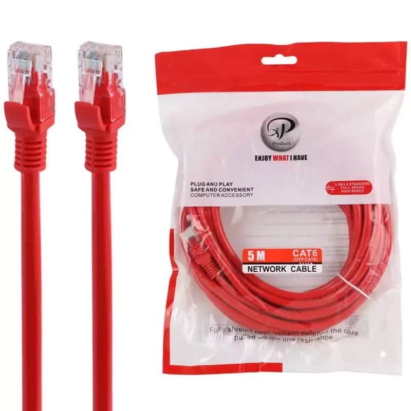کابل شبکه Cat6 ایکس پی پروداکت طول 5 متر