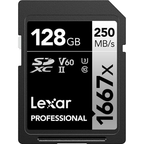 کارت حافظه لکسار ۱۲۸ گیگابایت مدل Professional 1667x UHS-II — تصویر ۲