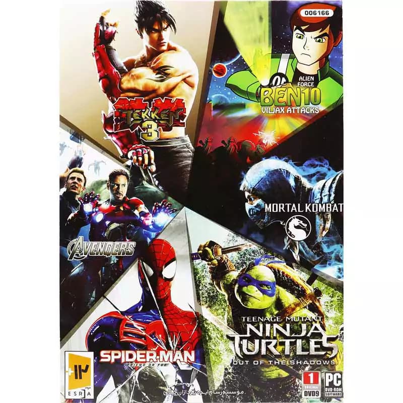 بازی Fighting Games Collection 6-In-1 1DVD9 رسام ایده مناسب برای PC — تصویر ۲