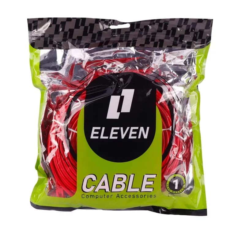 کابل شبکه ELEVEN ایلون مدل CAT6 – UTP متراژ 20 متر — تصویر ۴