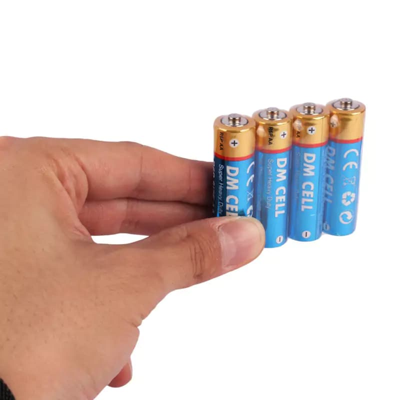 باتری چهارتایی قلمی DM Cell Super Heavy Duty R6P UM3 1.5V AA — تصویر ۵