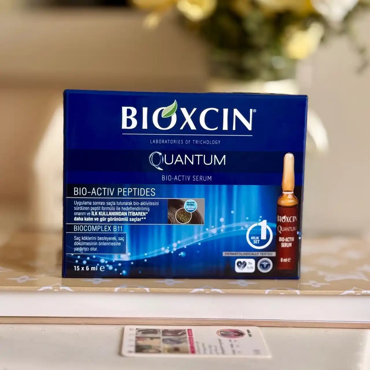 پک سرم ضد ریزش مو ( آمپولی ) کوانتوم بیوکسین 15 * 6 ML — تصویر ۱۰