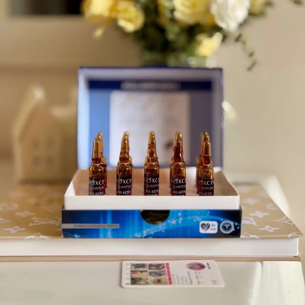 پک سرم ضد ریزش مو ( آمپولی ) کوانتوم بیوکسین 15 * 6 ML — تصویر ۳