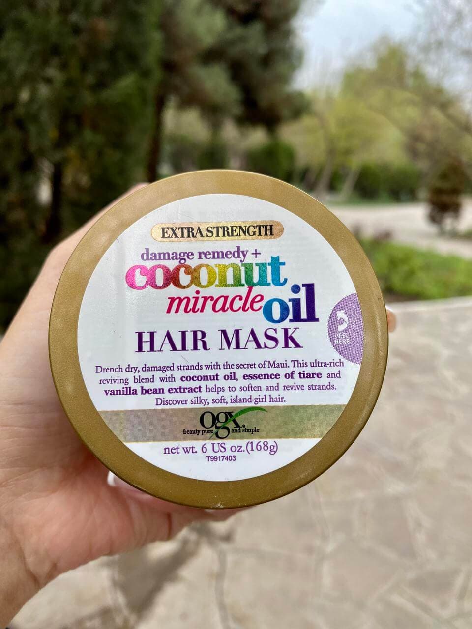 ماسک مو OGX حاوی روغن نارگیل (نیاز به آبکشی) — تصویر ۹