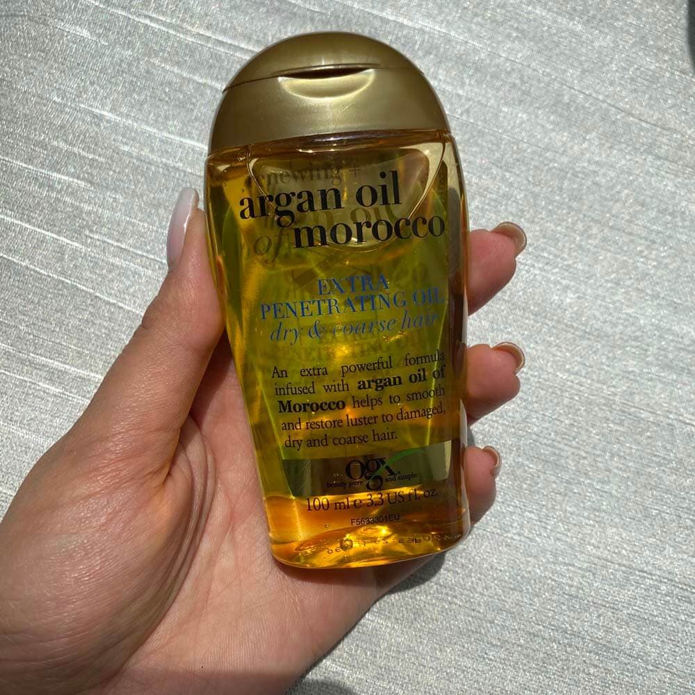 روغن آرگان ogx مناسب موهای خشک و زبر — تصویر ۳