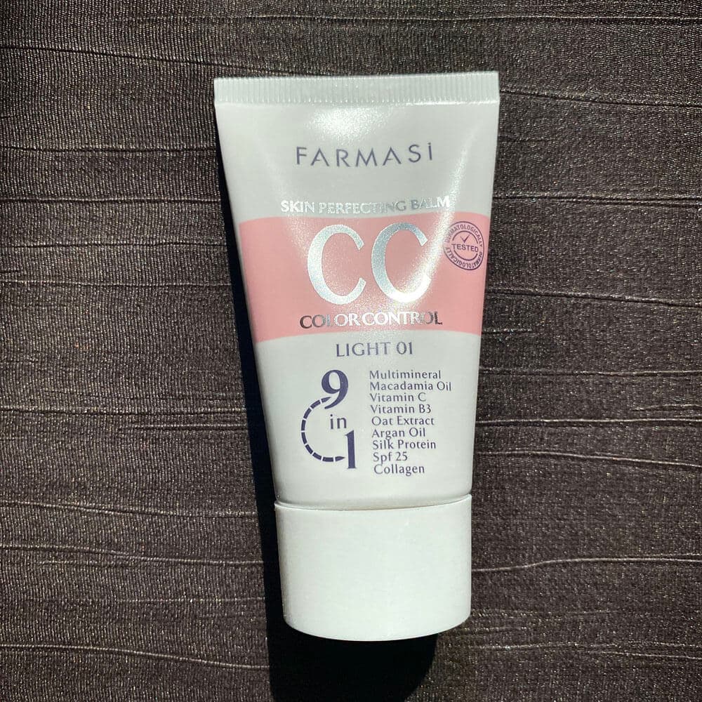 سی سی کرم فارماسی شماره 01 رنگ لایت (CC CREM FARMASI) — تصویر ۱۲