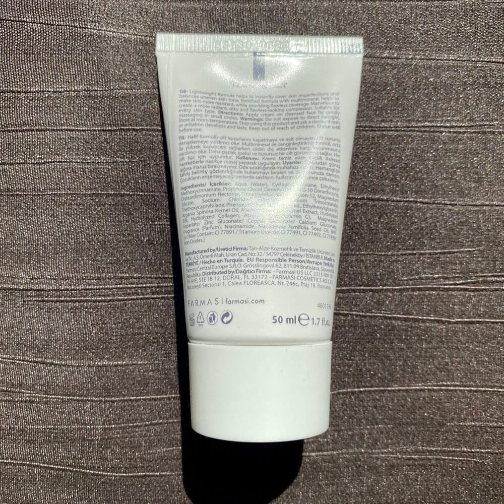 سی سی کرم فارماسی شماره 01 رنگ لایت (CC CREM FARMASI) — تصویر ۵